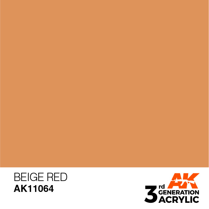 AK Interactive – 3GEN Beige Red – 18 ml