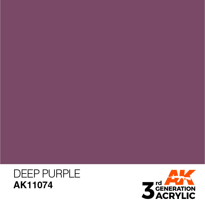 AK Interactive – 3GEN Deep Purple Intense – 18 ml