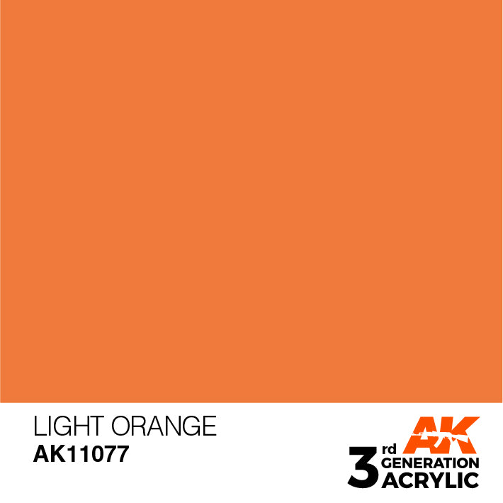 AK Interactive – 3GEN Light Orange – 18 ml
