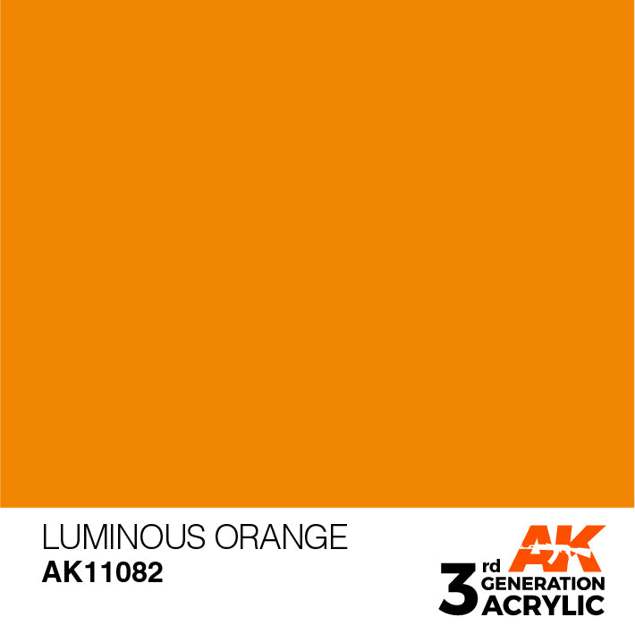 AK Interactive – 3GEN Luminous Orange – 18 ml
