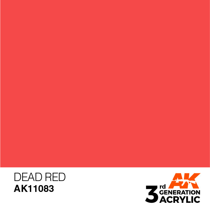 AK Interactive – 3GEN Dead Red – 18 ml