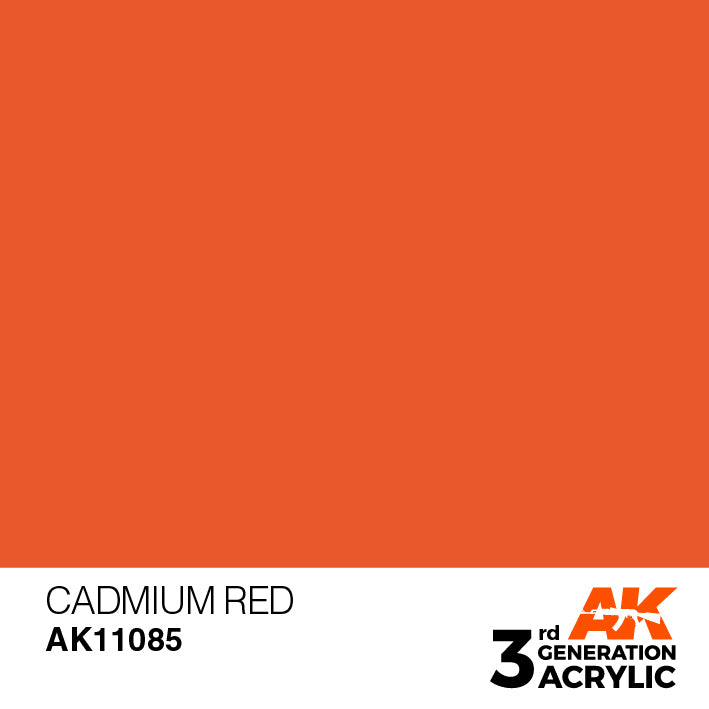 AK Interactive – 3GEN Cadmium Red – 18 ml