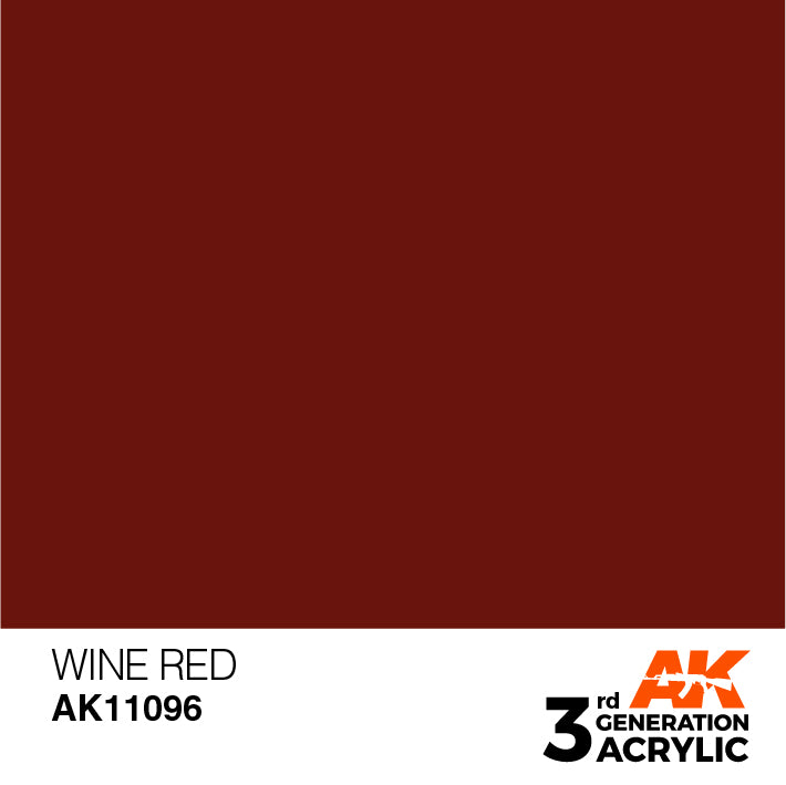 AK Interactive – 3GEN Wine Red – 18 ml