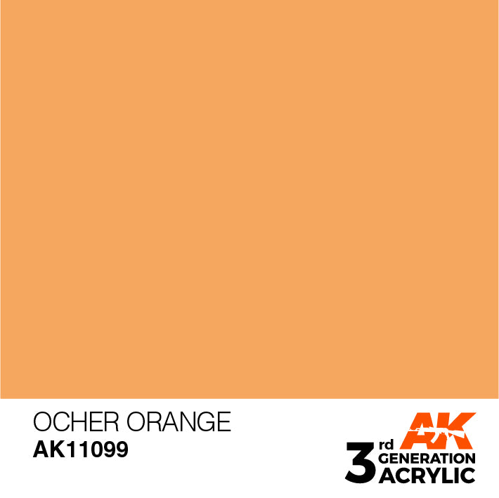 AK Interactive – 3GEN Ocher Orange – 18 ml