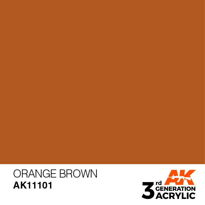 AK Interactive – 3GEN Orange Brown – 18 ml