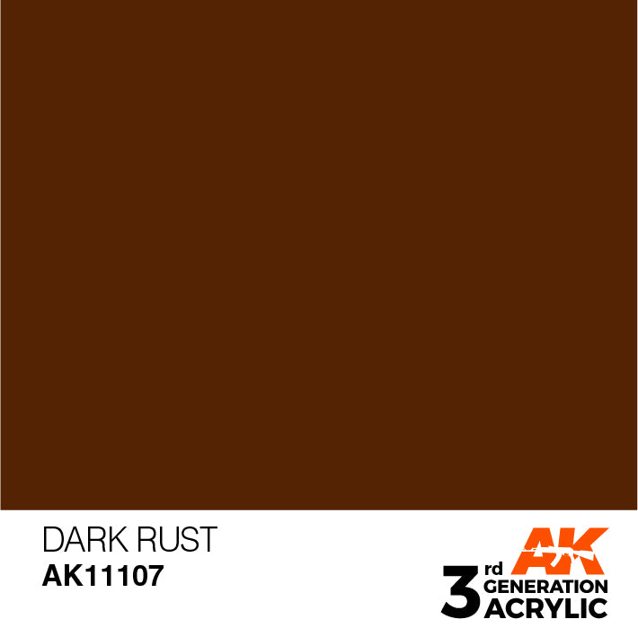 AK Interactive – 3GEN Dark Rust – 18 ml