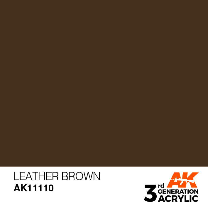 AK Interactive – 3GEN Leather Brown – 18 ml