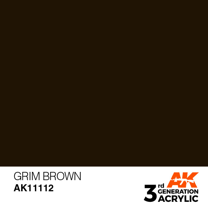 AK Interactive – 3GEN Grim Brown – 18 ml