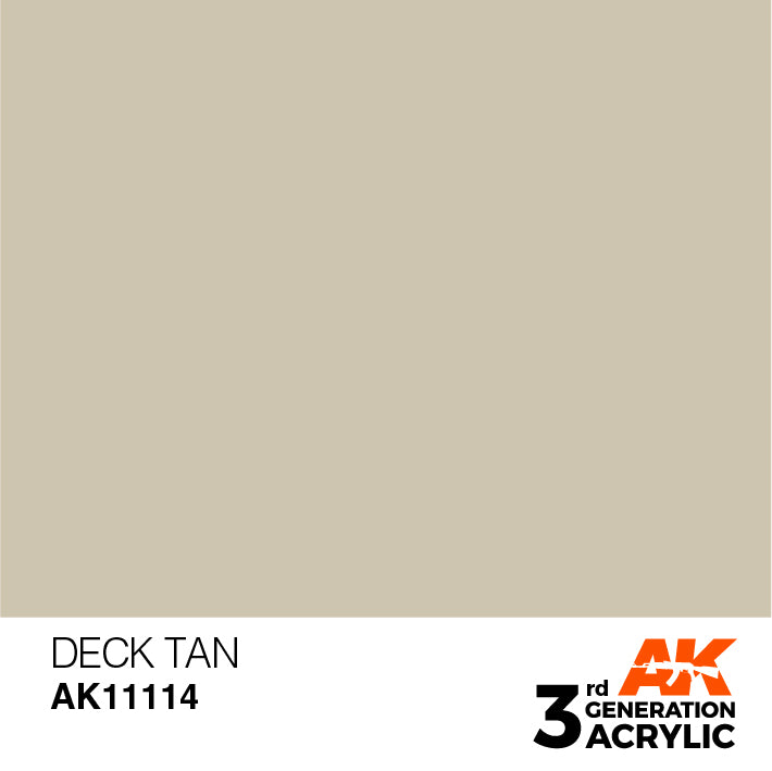 AK Interactive – 3GEN Deck Tan – 18 ml