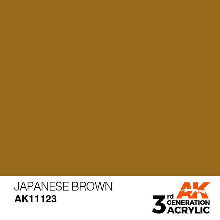 AK Interactive – 3GEN Japanese Brown – 18 ml