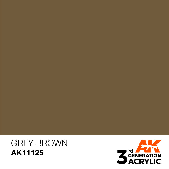 AK Interactive – 3GEN Grey-Brown – 18 ml
