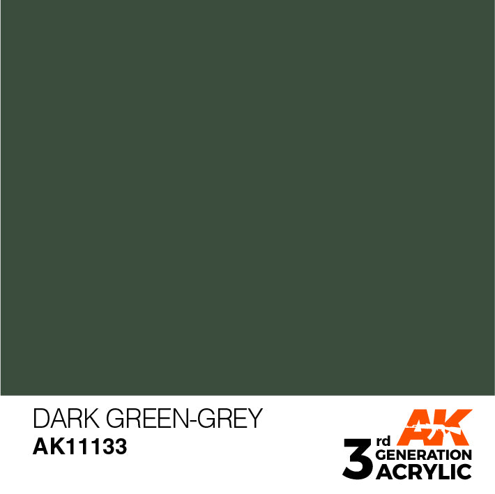 AK Interactive – 3GEN Dark Green-Grey – 18 ml