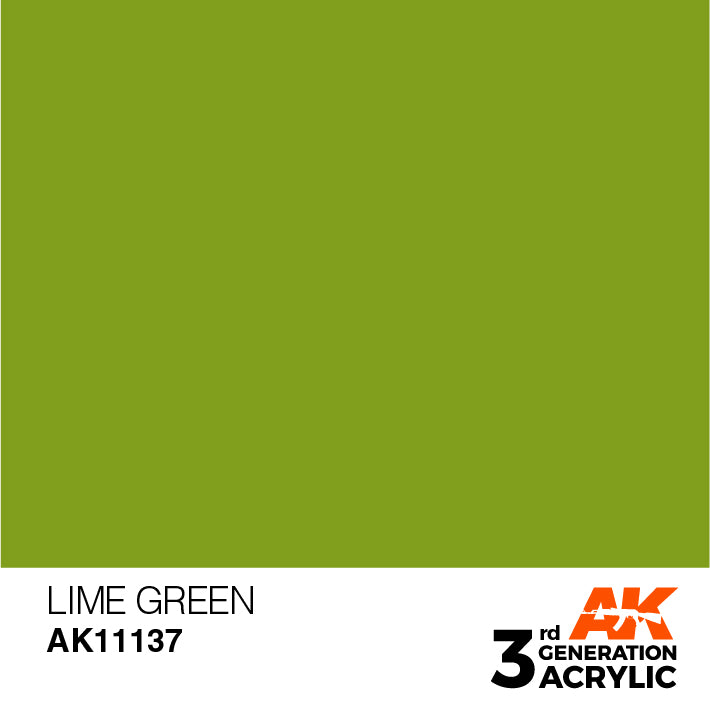 AK Interactive – 3GEN Lime Green – 18 ml