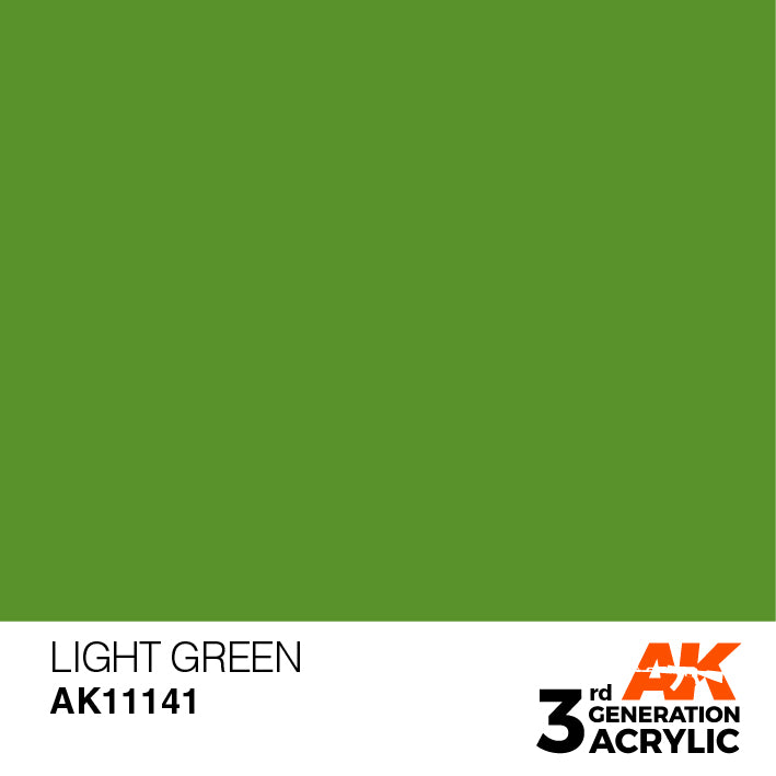 AK Interactive – 3GEN Light Green – 18 ml