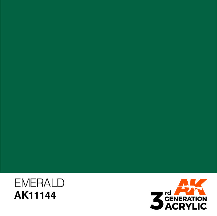 AK Interactive – 3GEN Emerald – 18 ml