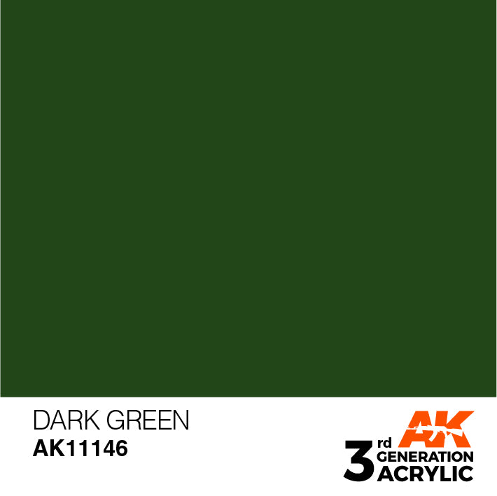 AK Interactive – 3GEN Dark Green – 18 ml