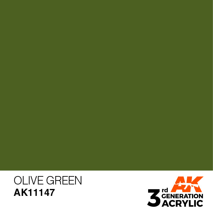 AK Interactive – 3GEN Olive Green – 18 ml