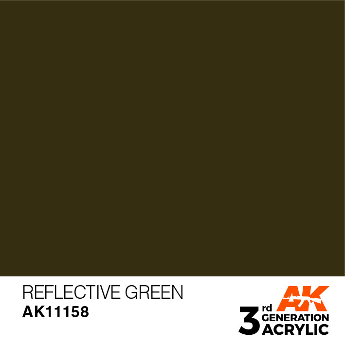 AK Interactive – 3GEN Reflective Green – 18 ml