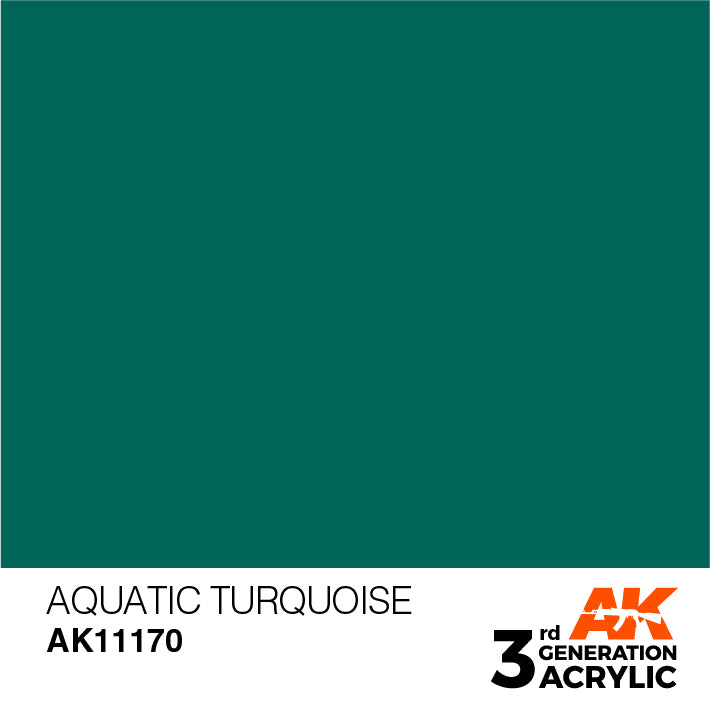AK Interactive – 3GEN Aquatic Turquoise – 18 ml
