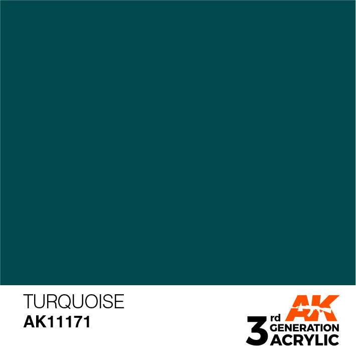 AK Interactive – 3GEN Turquoise – 18 ml