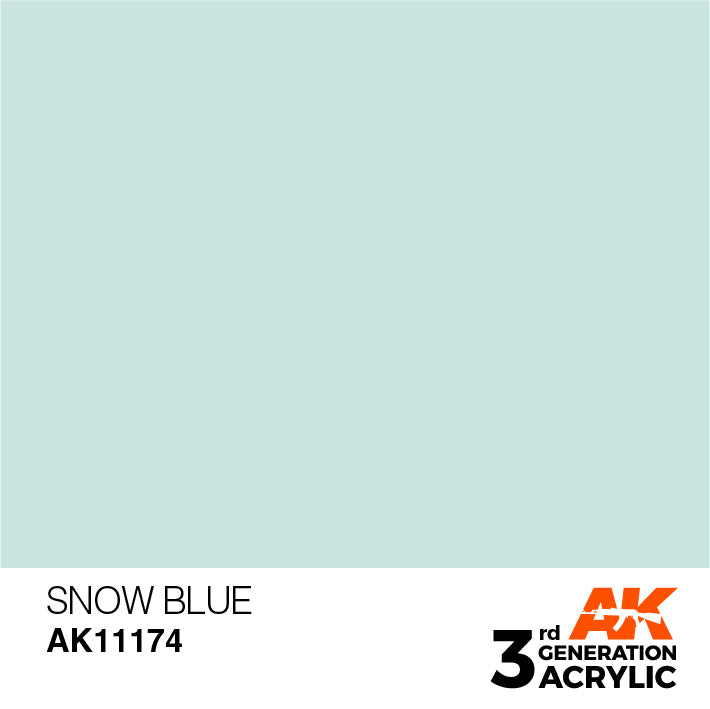 AK Interactive – 3GEN Snow Blue – 18 ml