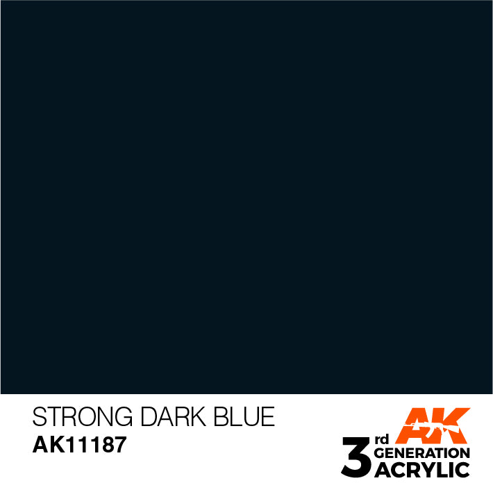 AK Interactive – 3GEN Strong Dark Blue – 18 ml