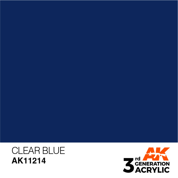 AK Interactive – 3GEN Clear Blue – 18 ml