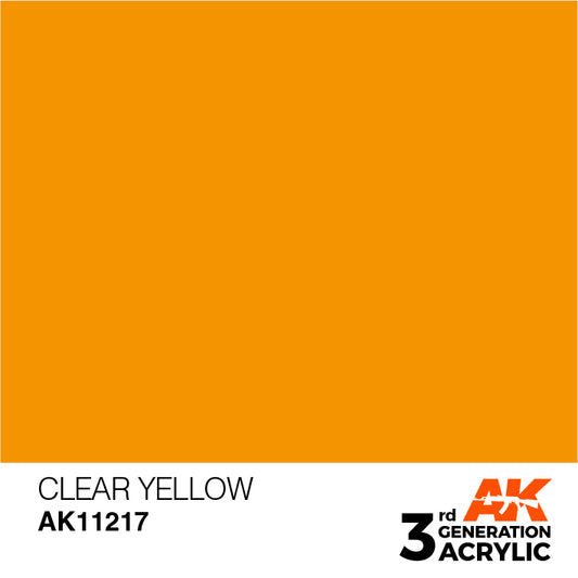 AK Interactive – 3GEN Clear Yellow – 18 ml