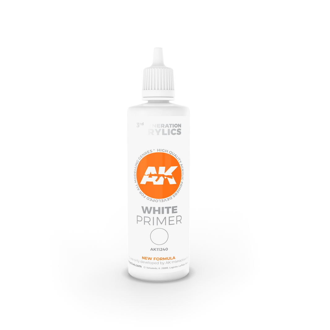AK Interactive – 3GEN White Primer – 100 ml