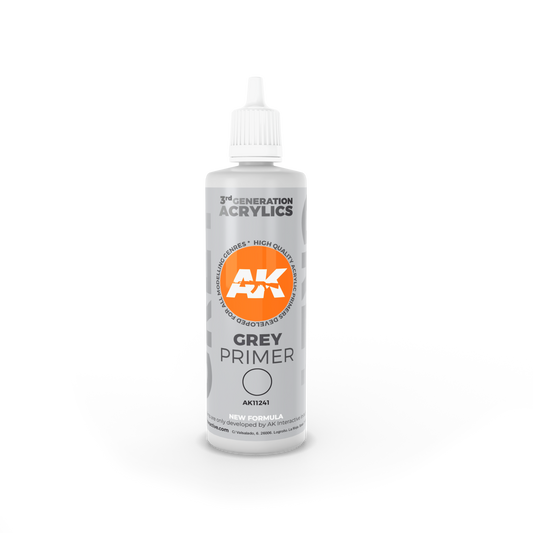 AK Interactive – 3GEN Grey Primer – 100 ml