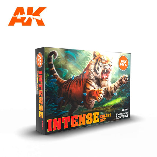 AK Interactive – 3GEN Intense Colors Set – 6 × 18 ml