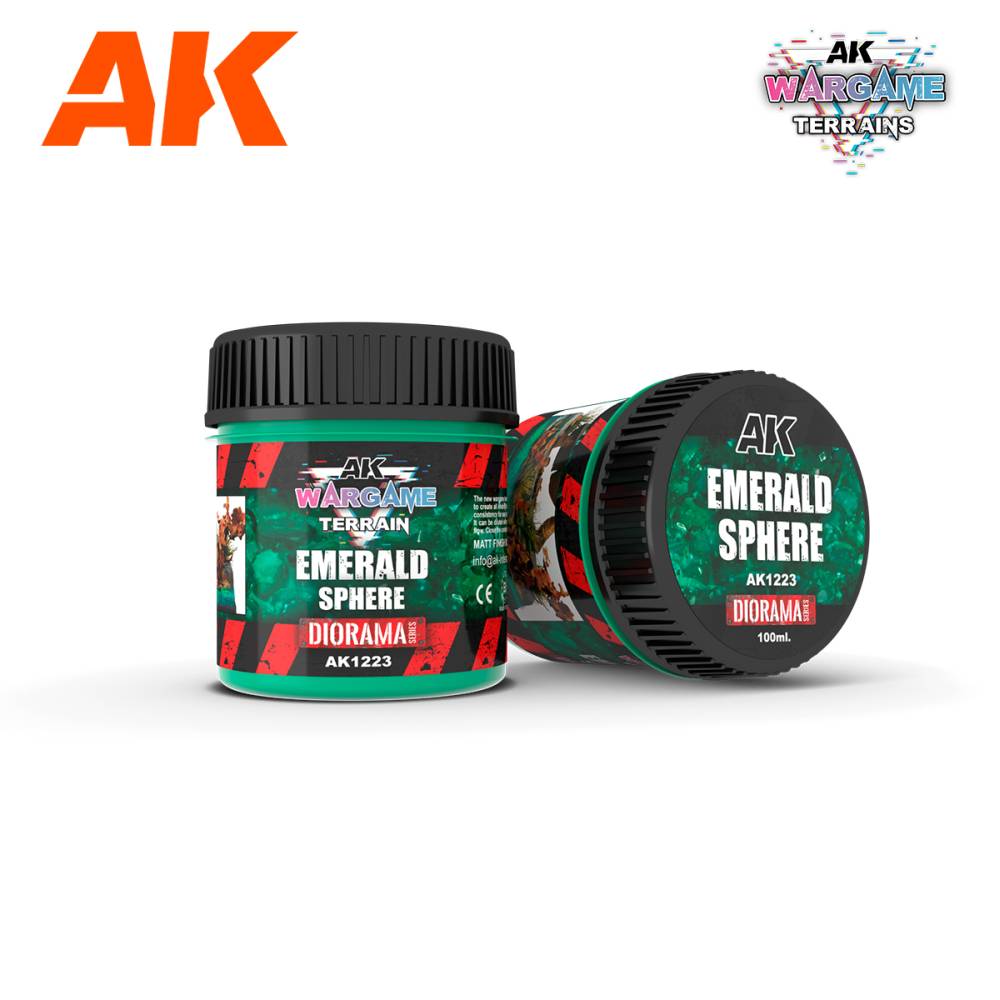 AK Interactive – Emerald Sphere Wargame Terrains – 100 ml
