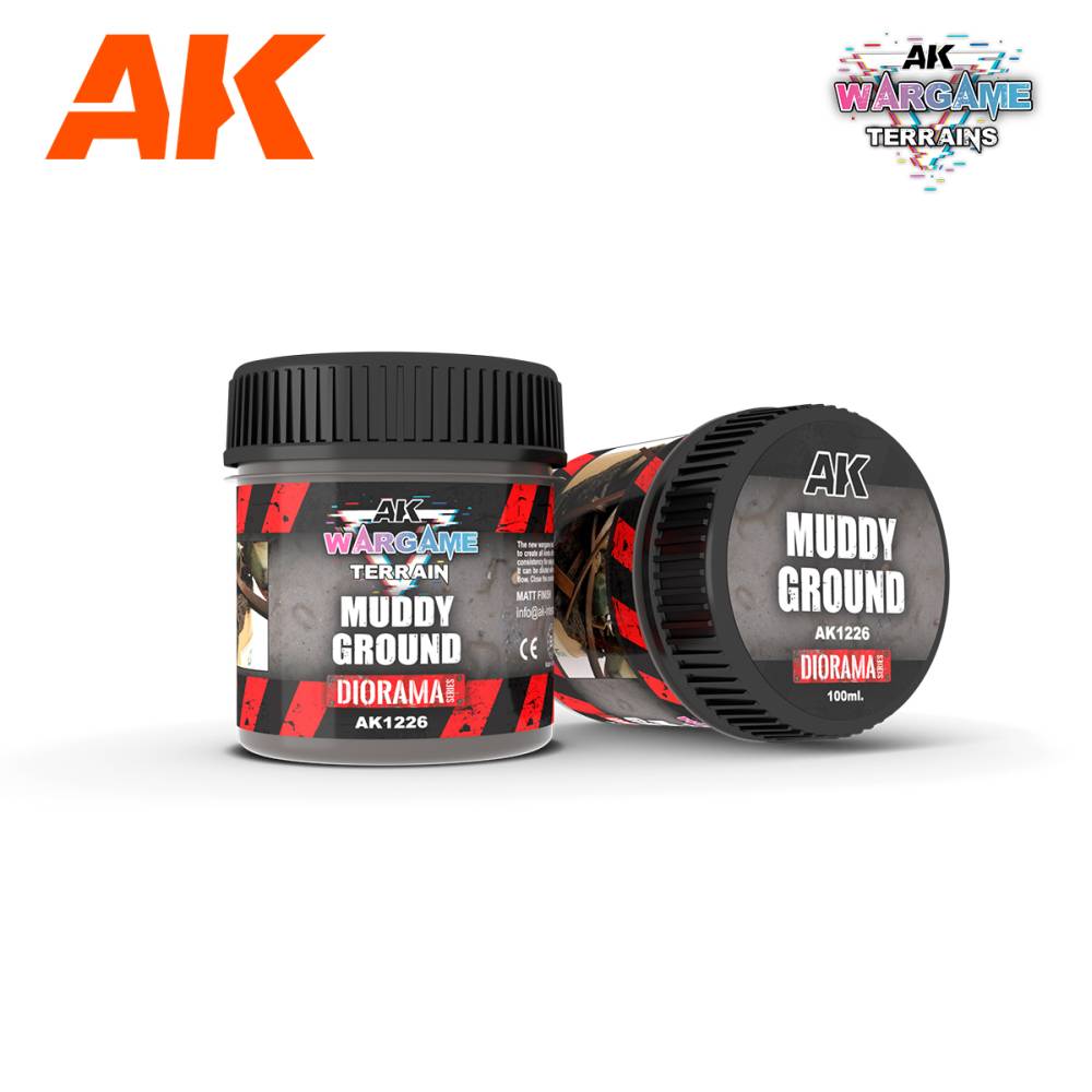 AK Interactive – Muddy Ground – 100 ml