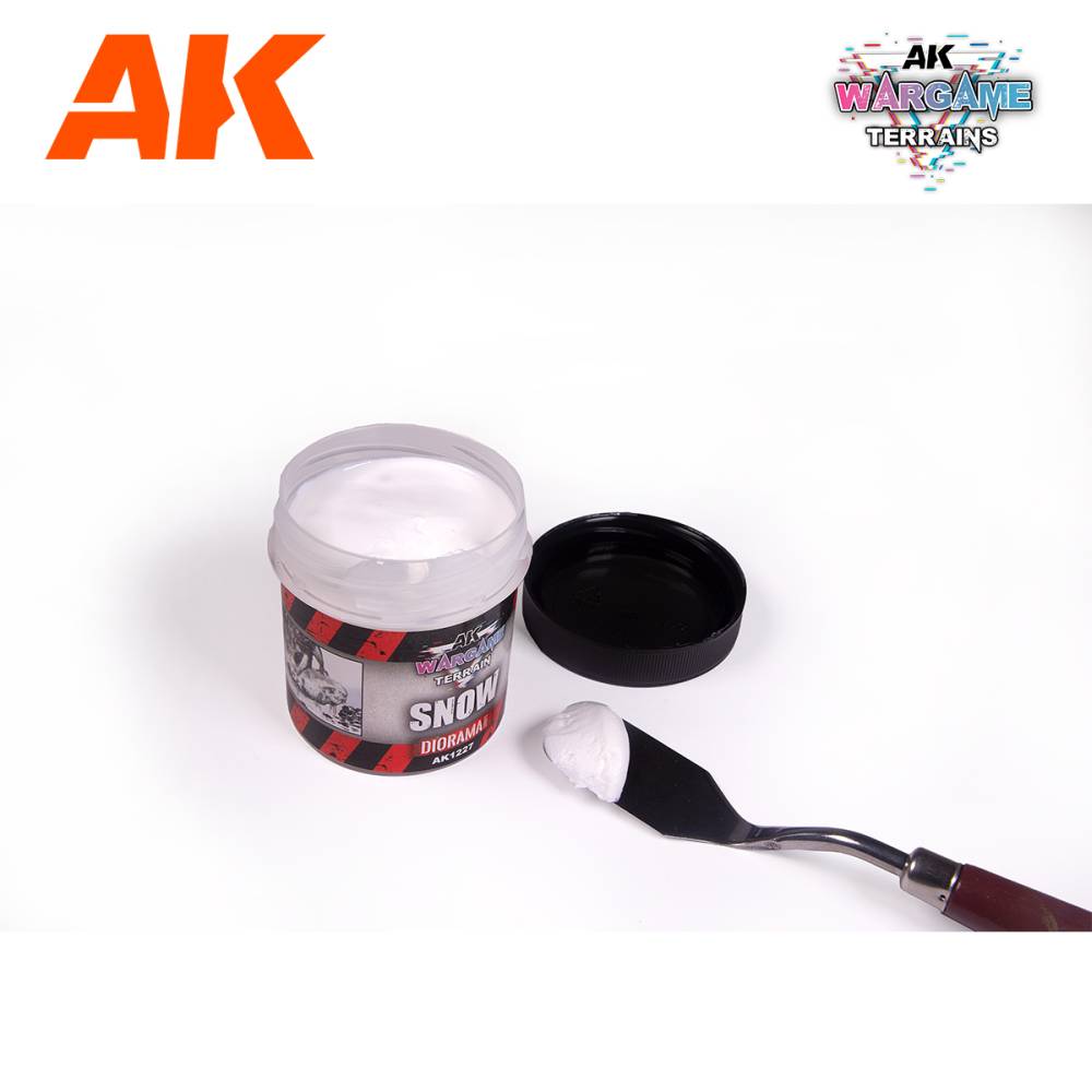 AK Interactive – Snow Wargame Terrains – 100 ml
