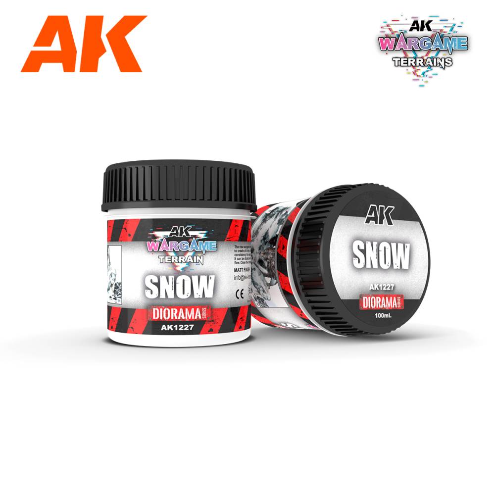 AK Interactive – Snow Wargame Terrains – 100 ml