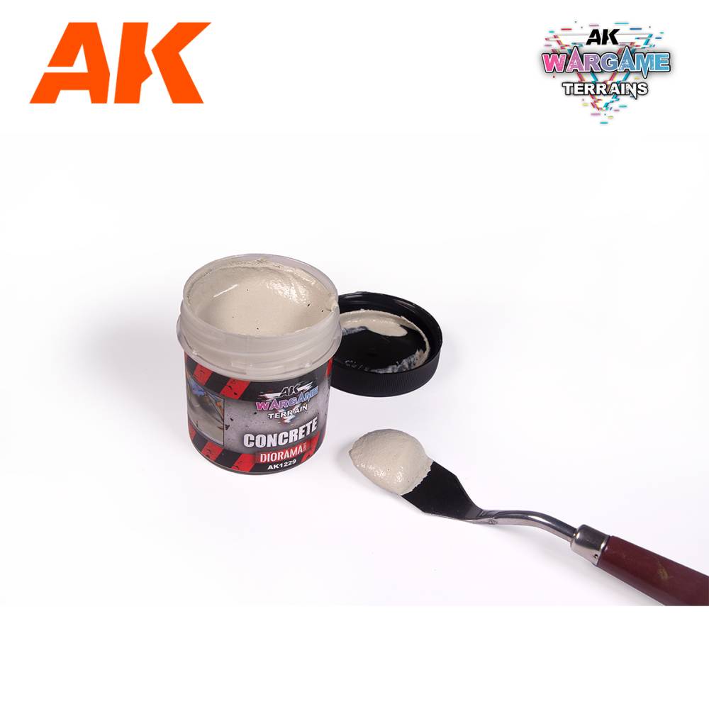 AK Interactive – Concrete Wargame Terrains – 100 ml