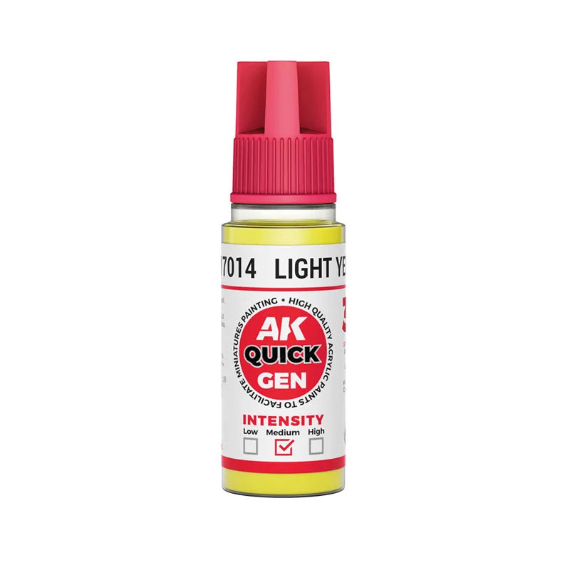 AK Interactive – Quick Gen Light Yellow – 18 ml