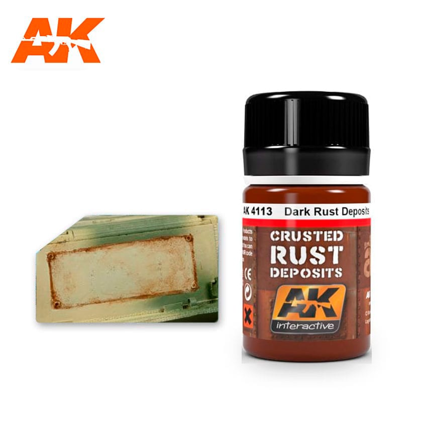 AK Interactive – Dark Rust Deposits – 35 ml