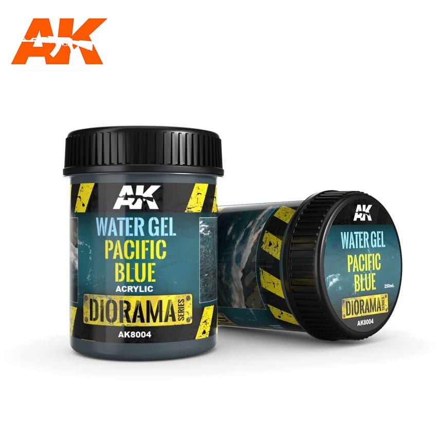 AK Interactive – Water Gel Pacific Blue – 250 ml