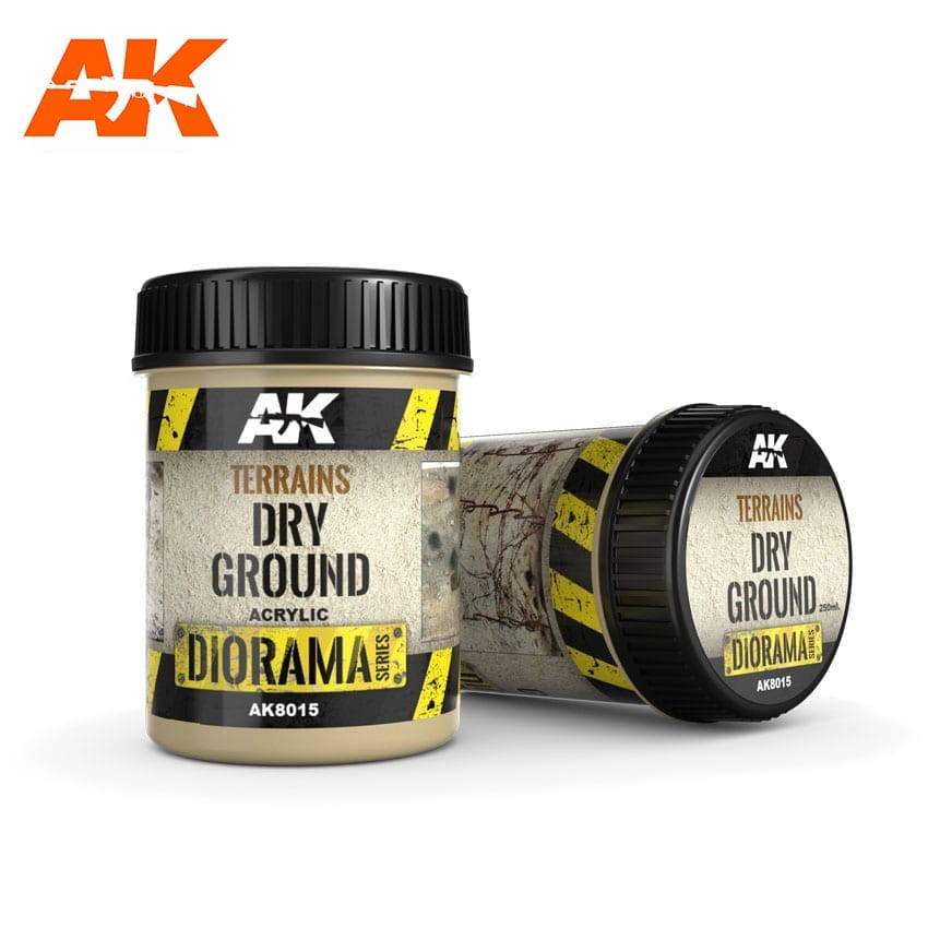 AK Interactive – Terrains Dry Ground – 250 ml