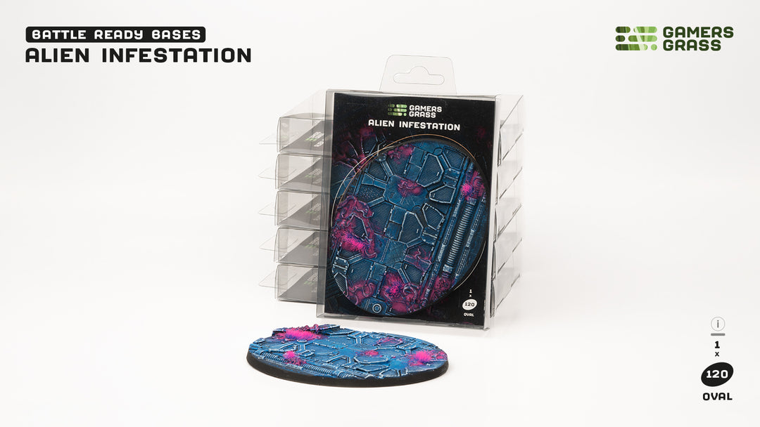 Alien Infestation Bases Oval 120mm (x1)