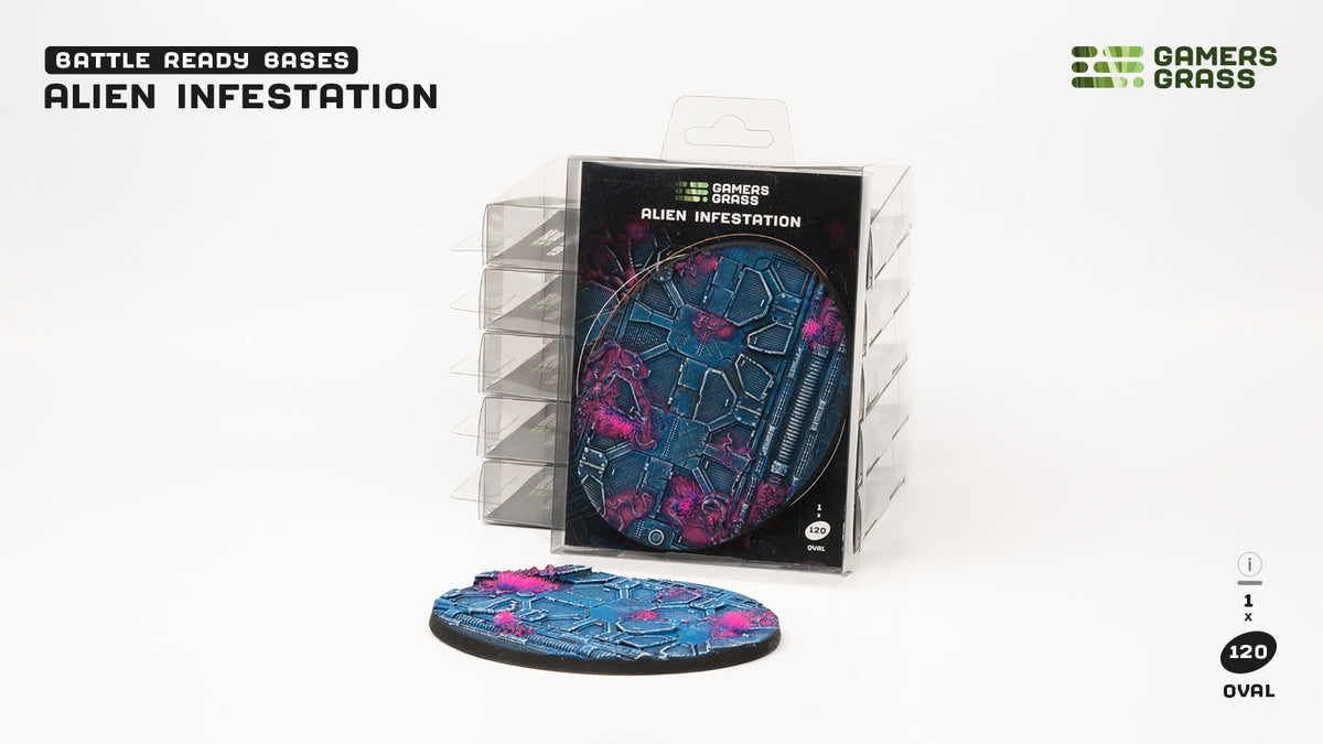 Alien Infestation Bases Oval 120mm (x1)
