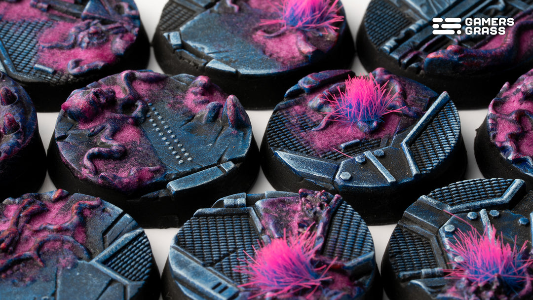 Alien Infestation Bases Round 25mm (x10)