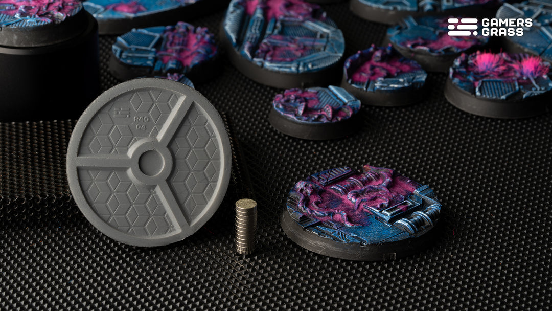 Alien Infestation Bases Round 40mm (x5)