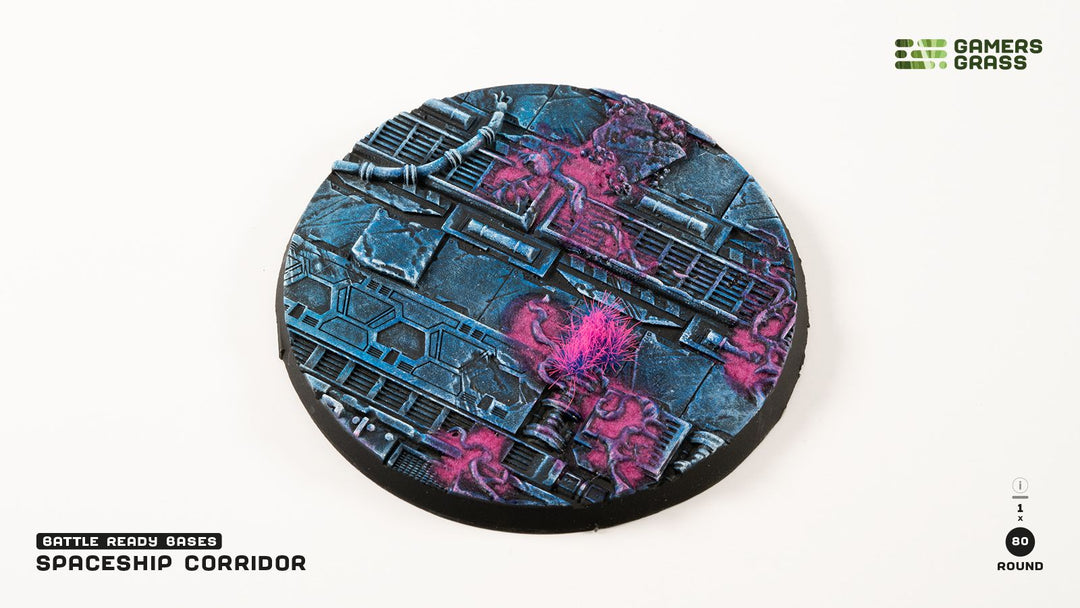 Alien Infestation Bases Round 80mm (x1)