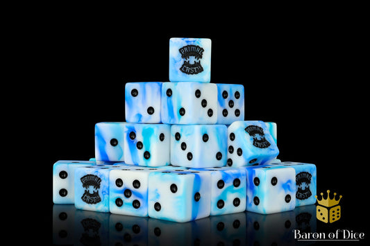 Baron of Dice – Primal Cast – 25 Würfel (W6, 16 mm)
