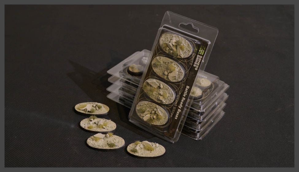 Arid Steppe Bases Oval 60mm (x4)
