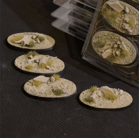 Arid Steppe Bases Oval 60mm (x4)