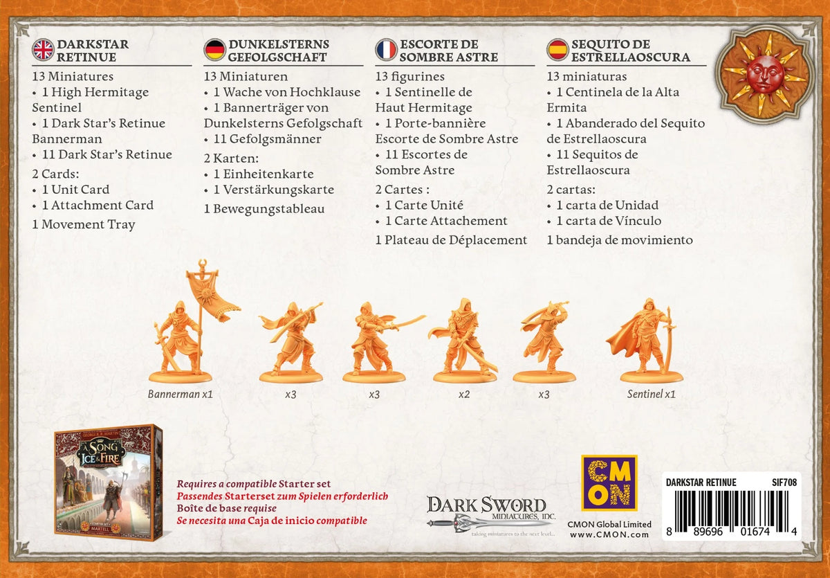 A Song of Ice & Fire: Dunkelsterns Gefolgschaft