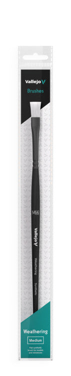 Vallejo – Medium Flat Weathering Brush – M